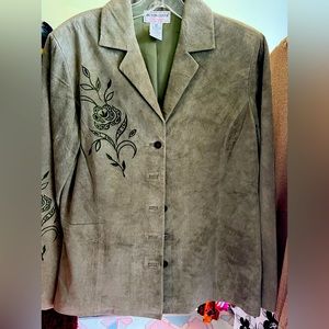 Leather jacket, beautiful detail